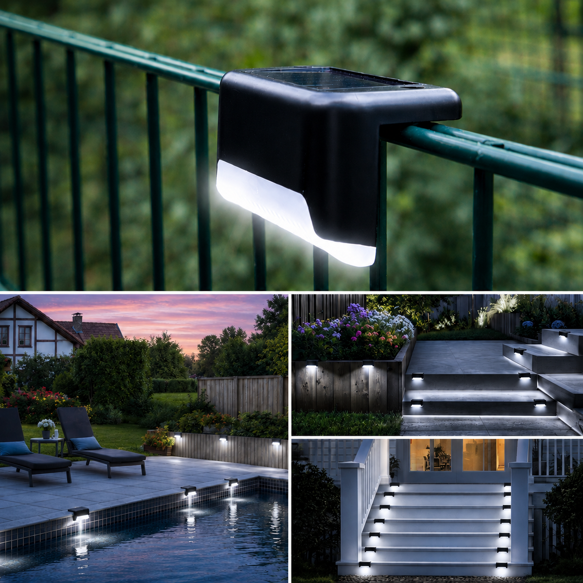 6040 Multileuchte – LED-Solarleuchte in Kalt- oder Warmweiß